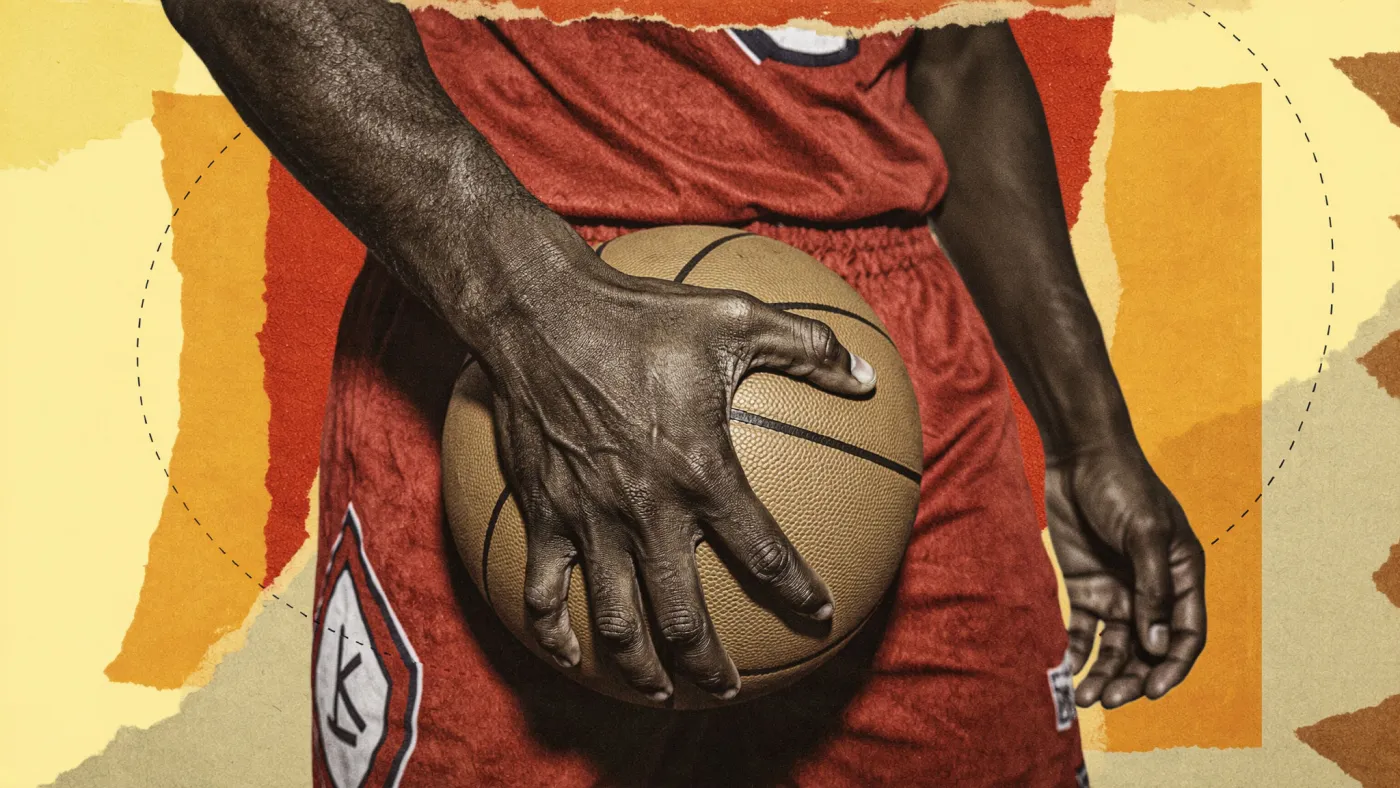 Branded photography example, football player close-up (alternate).